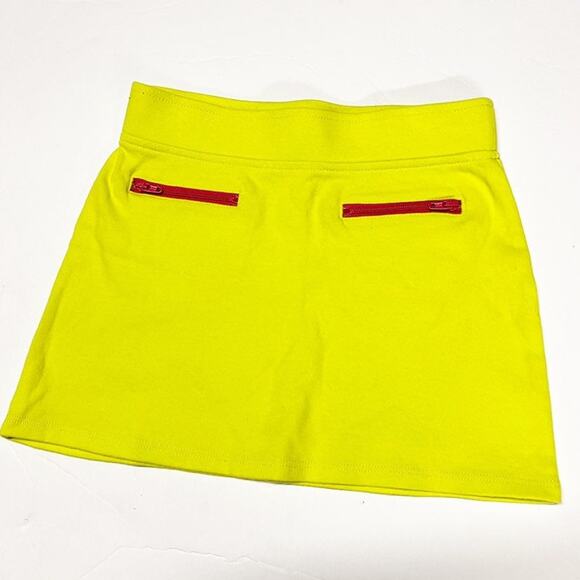 Girls Gymboree Skirt sz 4 Neon Yellow Toddler Skirt - Picture 1 of 4